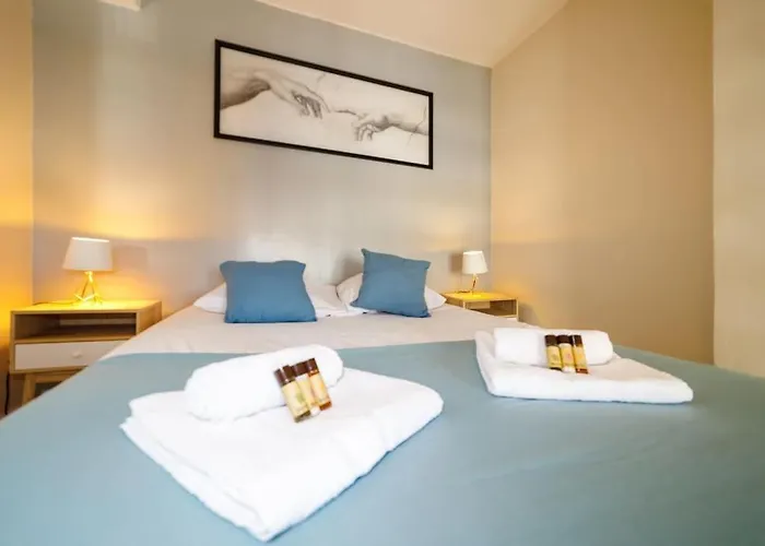 شقة T2 Cozy Proche Du Centre Avec Canape Lit - 51blatin *