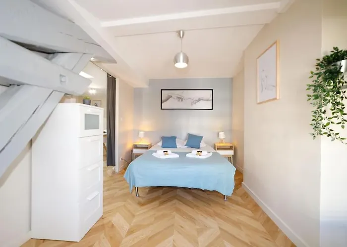 T2 Cozy Proche Du Centre Avec Canape Lit - 51blatin * كليرمونت-فيراند